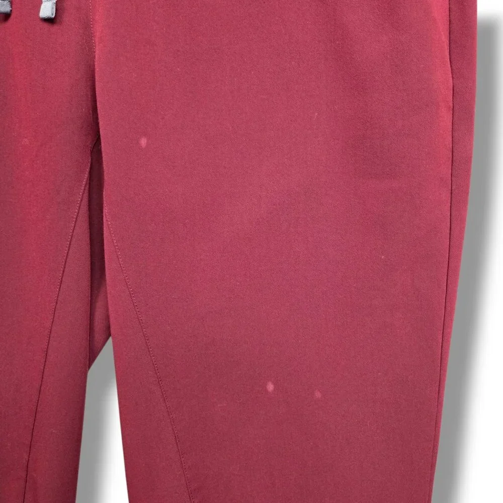 Figs Tansen Jogger Scrub Pants Mens‎ XL STAIN Burgundy MXXSW2004